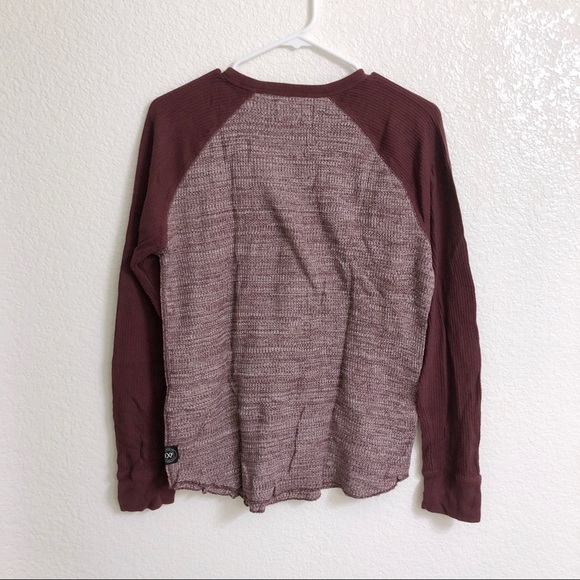 Express Red Waffle Long Sleeve Shirt Men’s Small - Picture 4 of 4